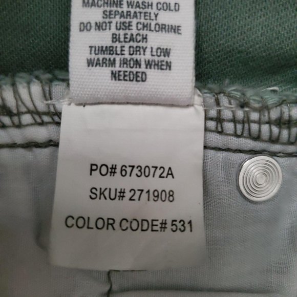 Set Of 2 Women's RSQ Baja Ankle Distressed Sz 1 & Encore Light Wash Sz 5 Jeans - Picture 8 of 14